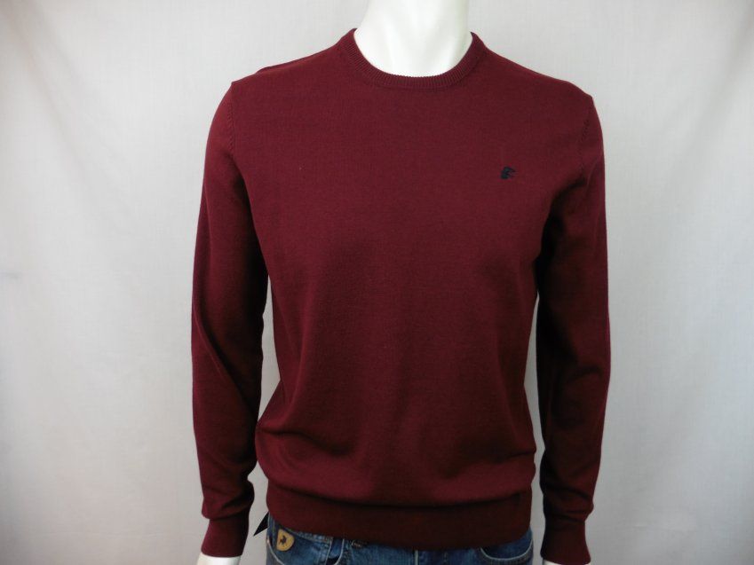 Jersey algodón granate de Dos Galgos