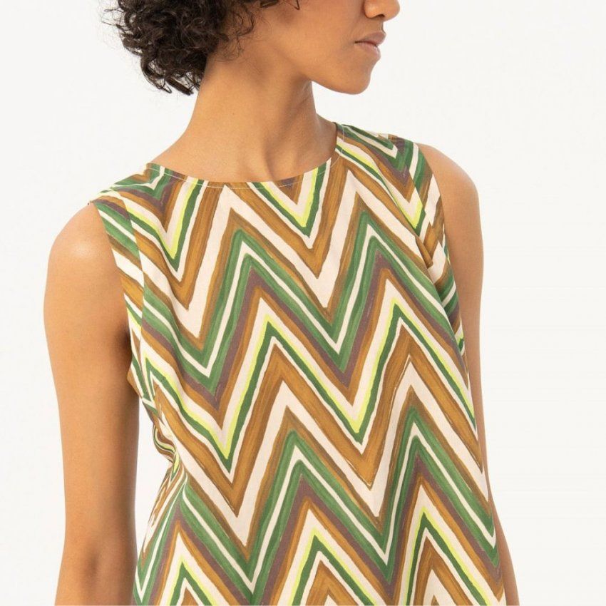 Blusa zig zag de Surkana