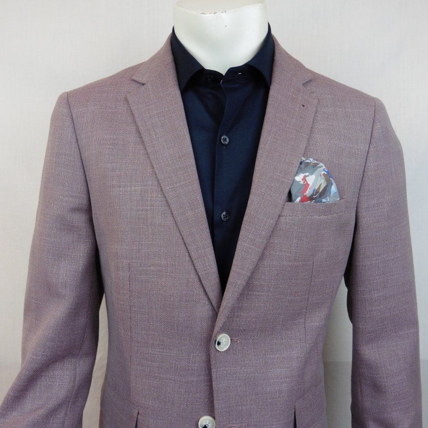 Traje granate de True Man