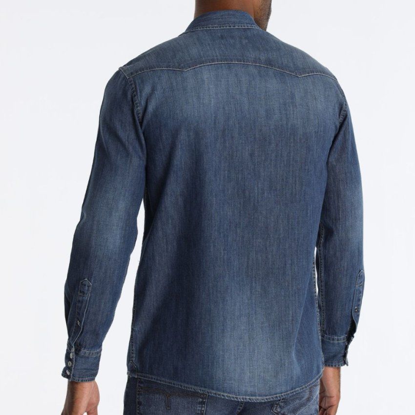 Camisa vaquera azul lavado de Lois