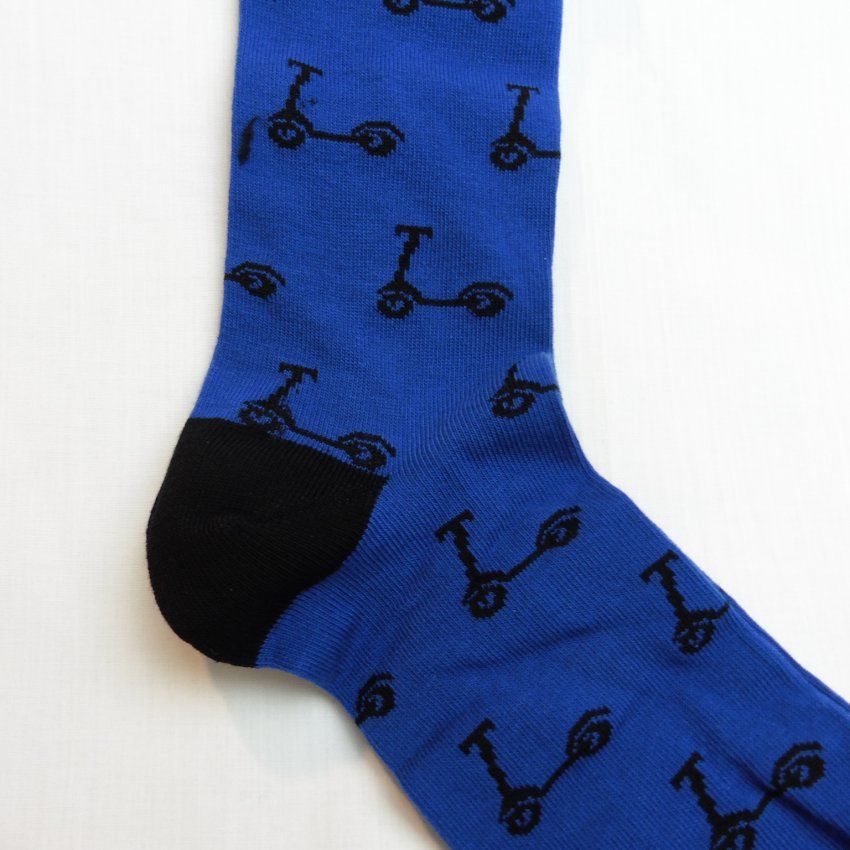 Calcetines patines azul de Jorigu