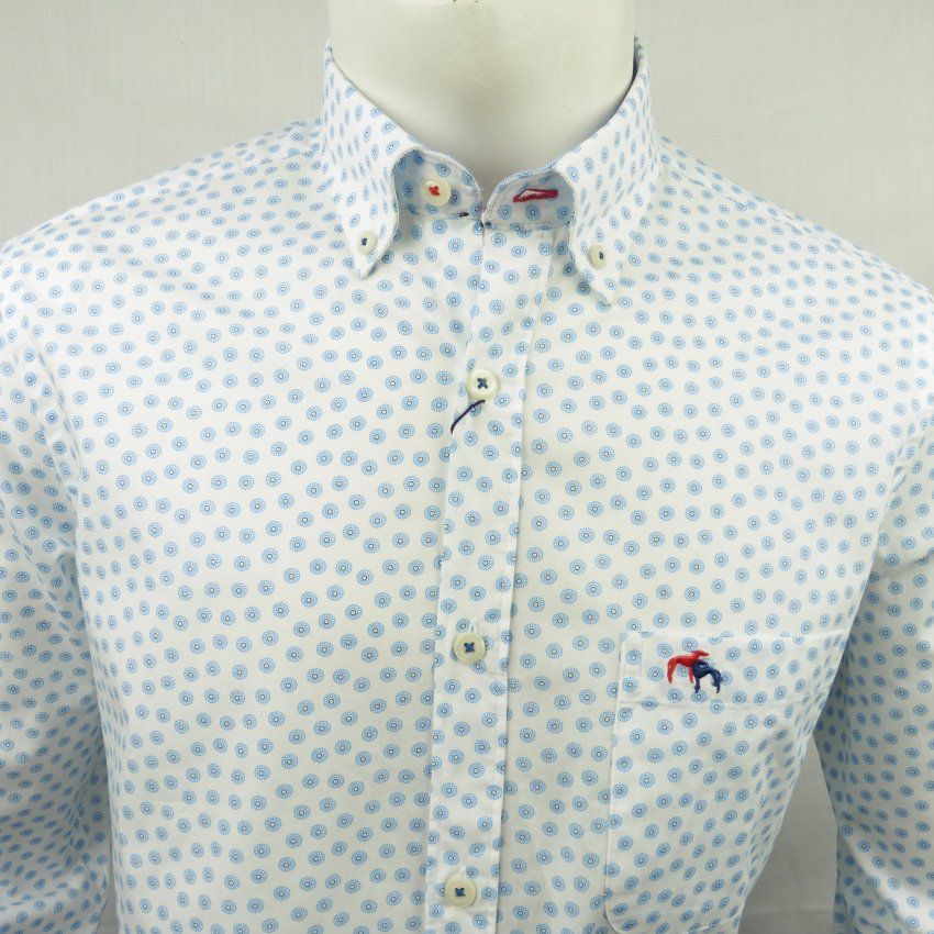 Camisa flores de Dos Galgos