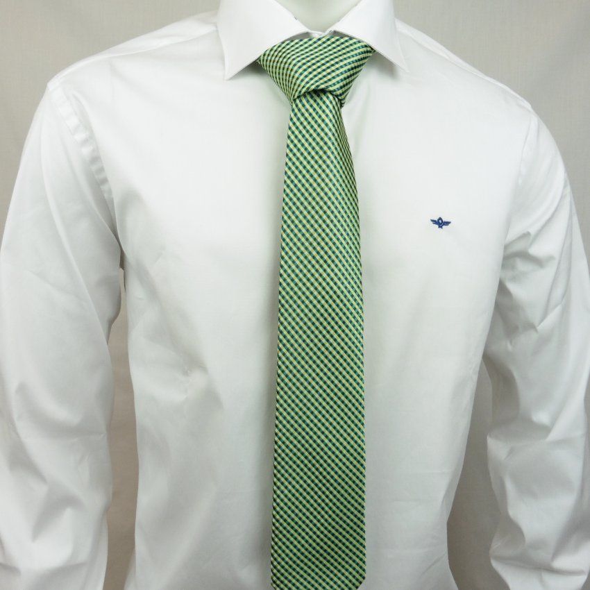 Corbata mini cuadros verdes de Boccola