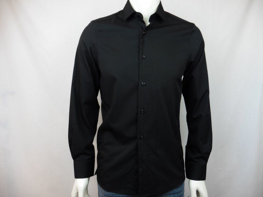 Camisa negra bambú de Dark & Fish