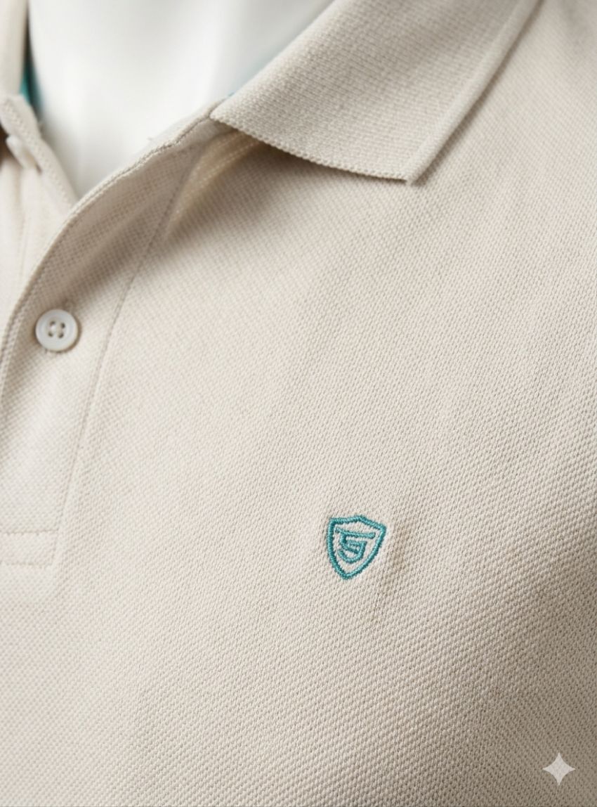 Polo gris perla de Tomé