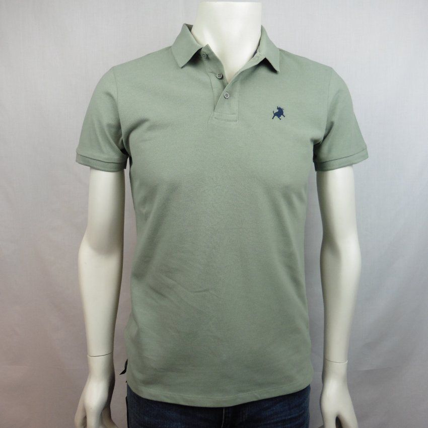 Polo piqué verde de Lois