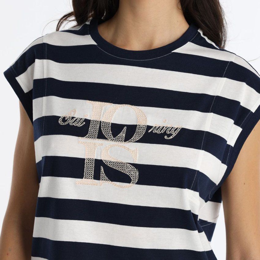 Camiseta rayas anchas de Lois