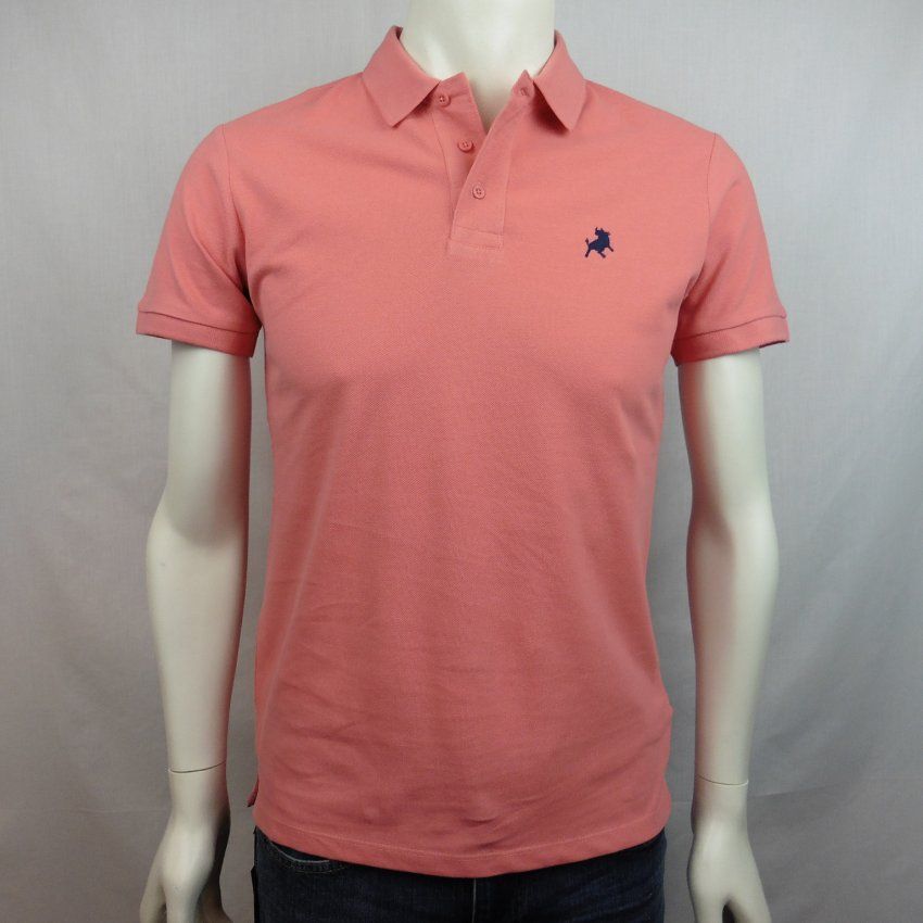 Polo piqué salmón de Lois