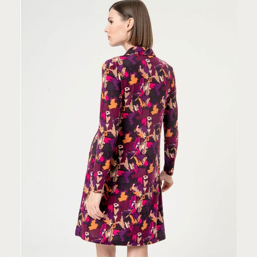 Vestido punto cálido estampado de Surkana