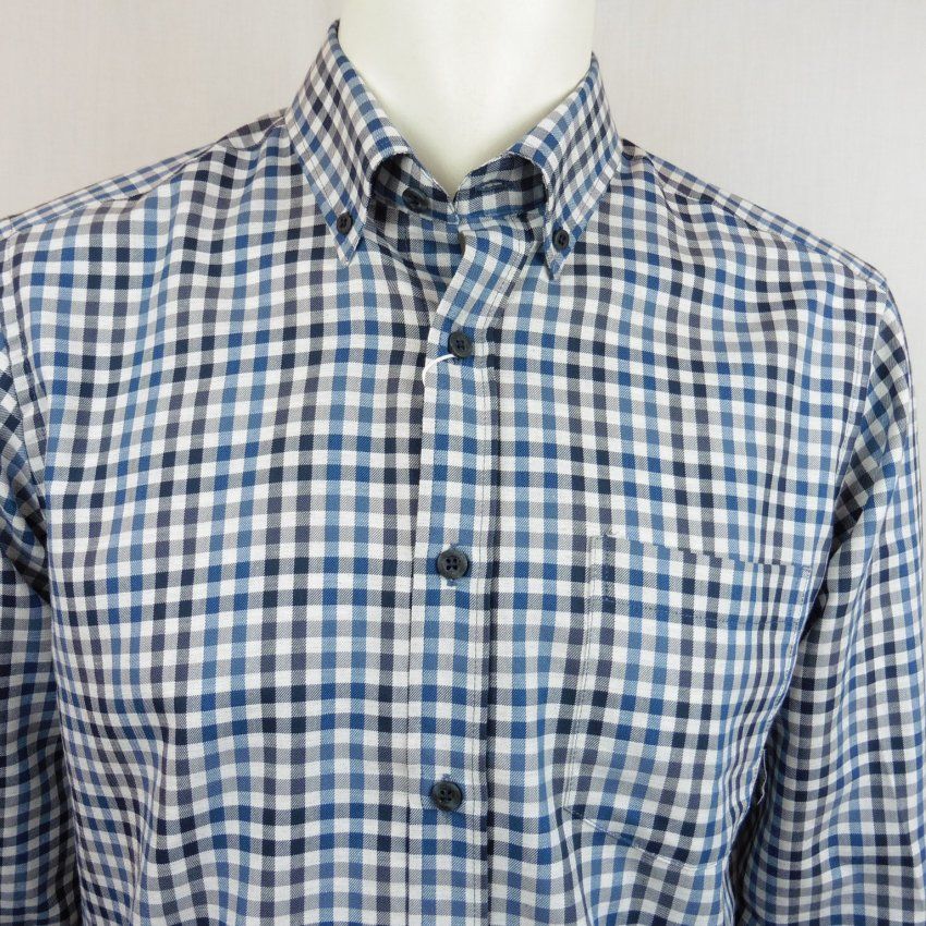 Camisa cuadros azules de Corsare