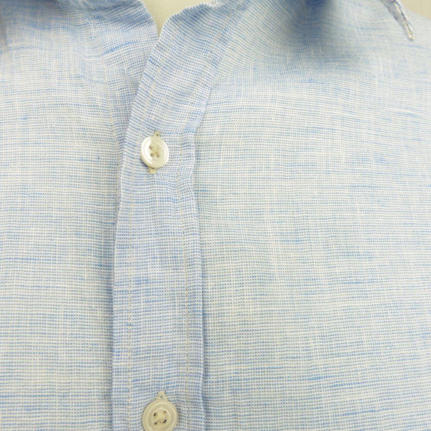 Camisa lino celeste de Corsare