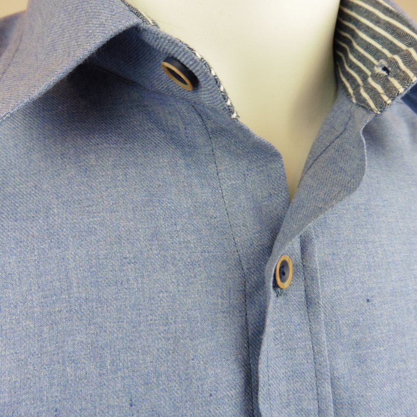 Camisa azul vigoré de Corsare