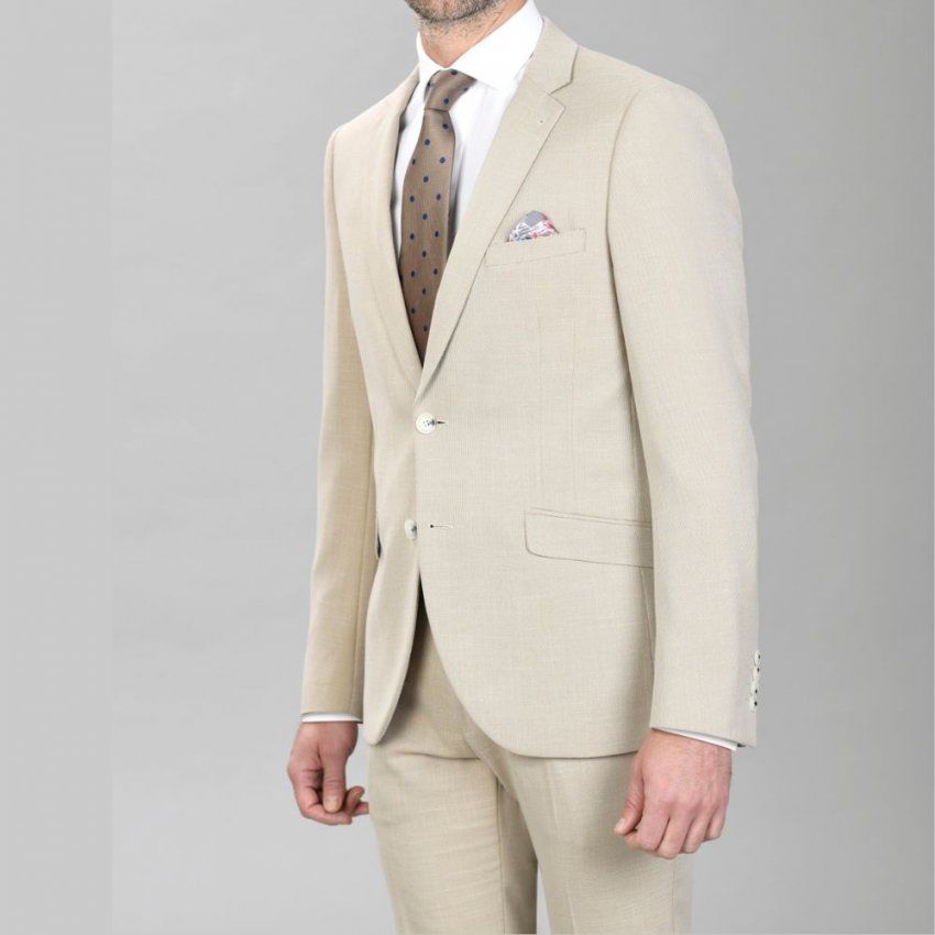 Traje beige de True Man