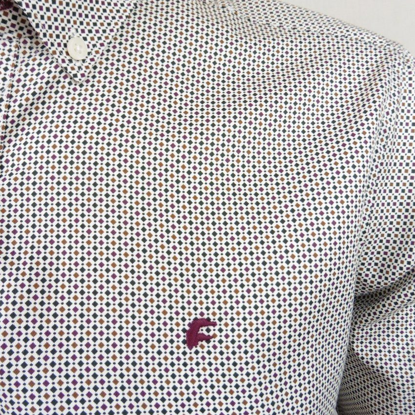 Camisa mini rombos de Dos Galgos