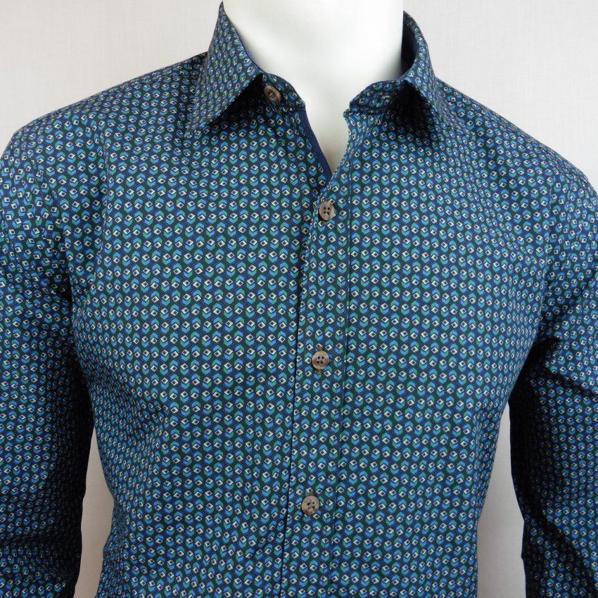 Camisa negra cubos de Corsare