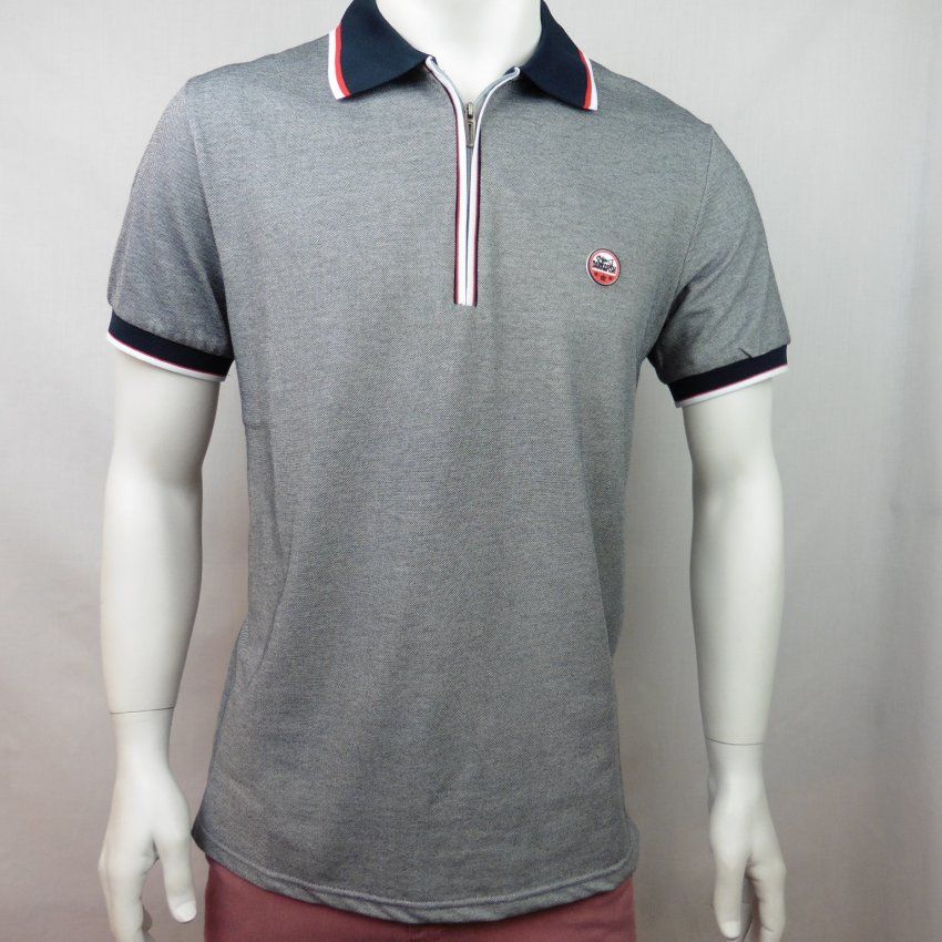 Polo con cremallera de Dark & Fish