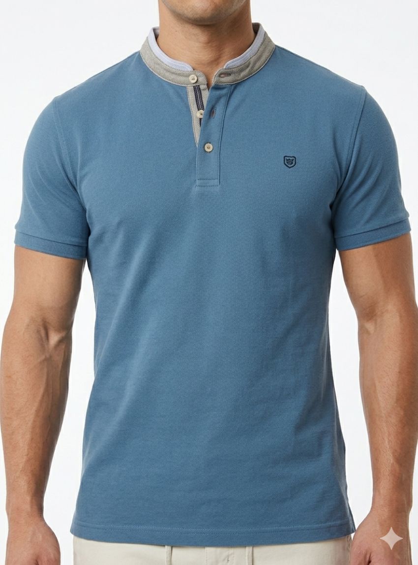 Polo maho azul de G54