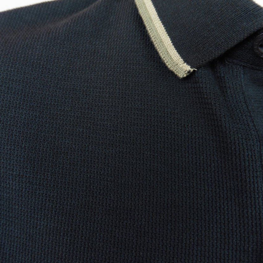 Polo punto relieve gris oscuro de Dos Galgos