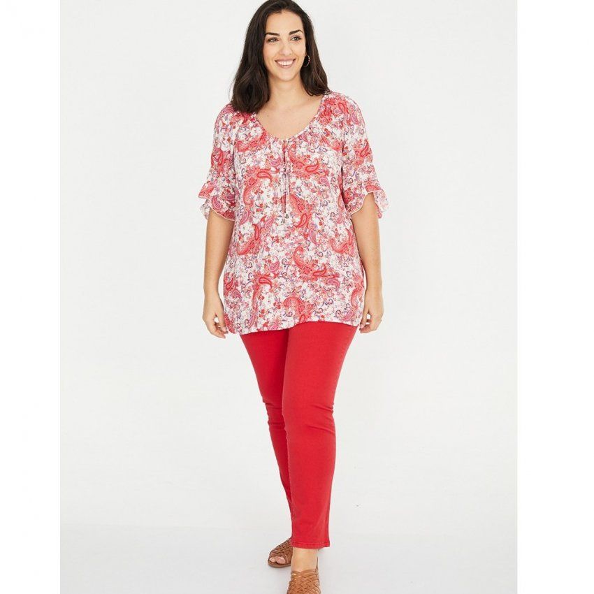 Blusa estampado coral de SPG Woman