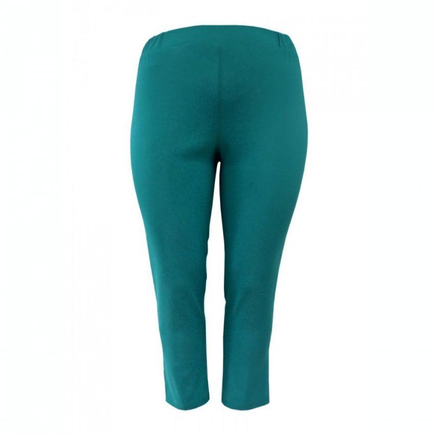 Pantalón tobillero tela verde de SPG Woman