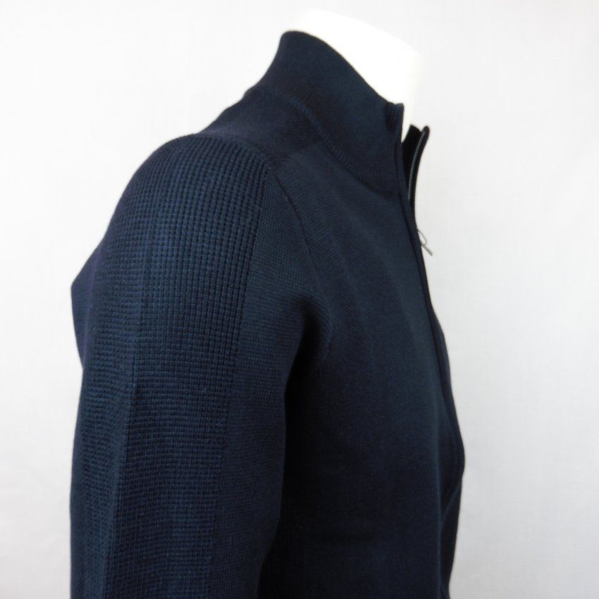 Chaqueta punto roma azul marino de Dos Galgos