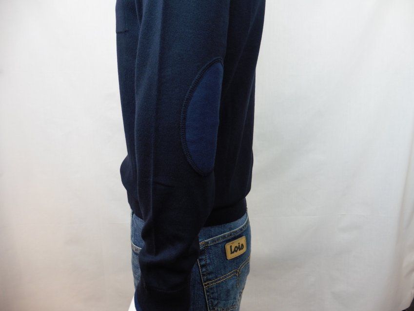 Jersey azul marino con bolsillo de Consenso