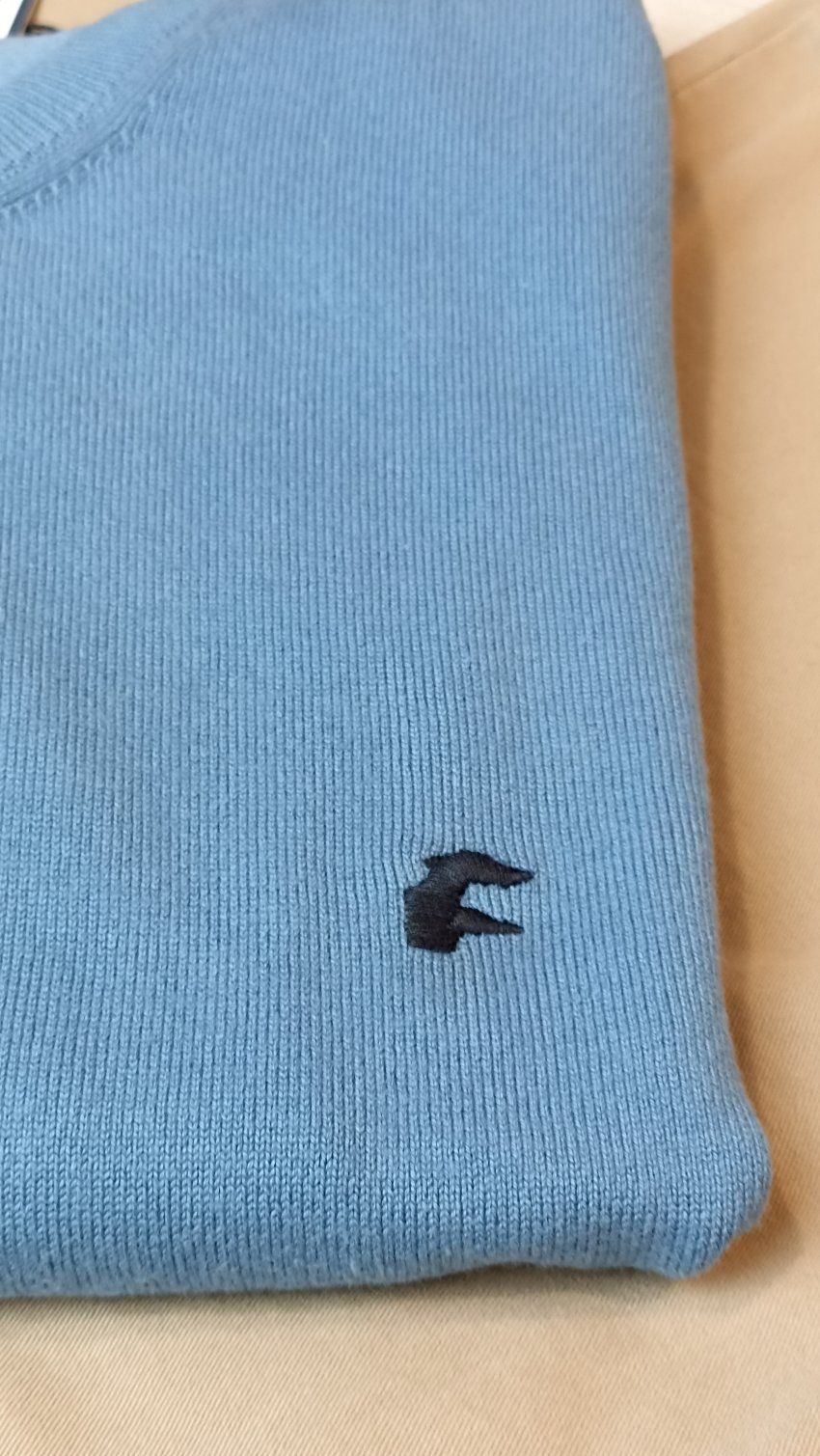 Jersey algodón azul medio de Dos Galgos (2)