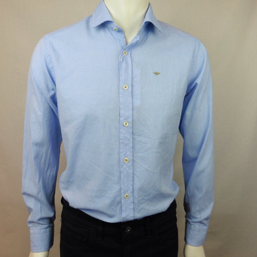 Camisa celeste mil puntos de Corsare