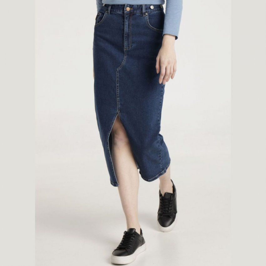 Falda vaquera larga de Lois