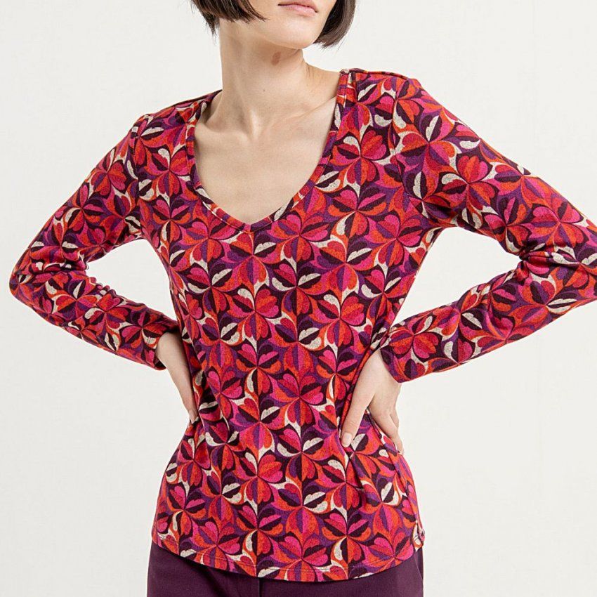Jersey fino flores de Surkana