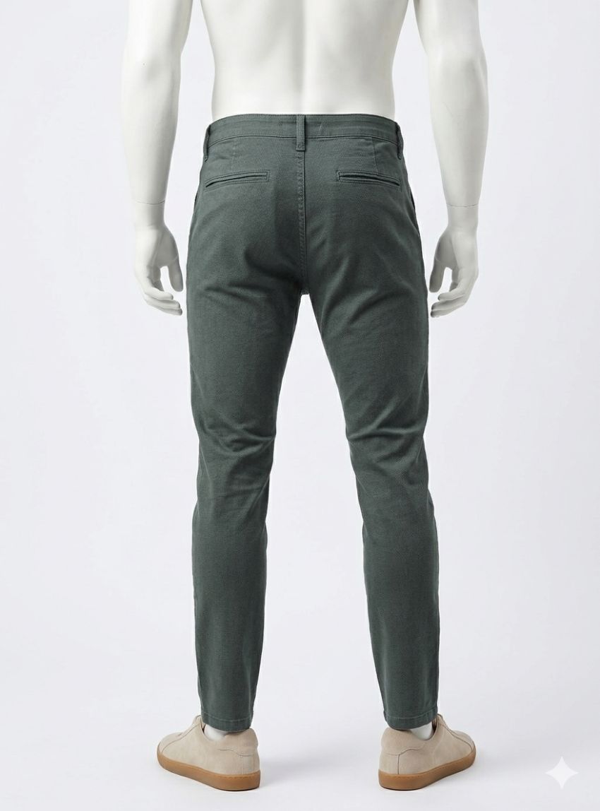Pantalón verde mini dibujo de West