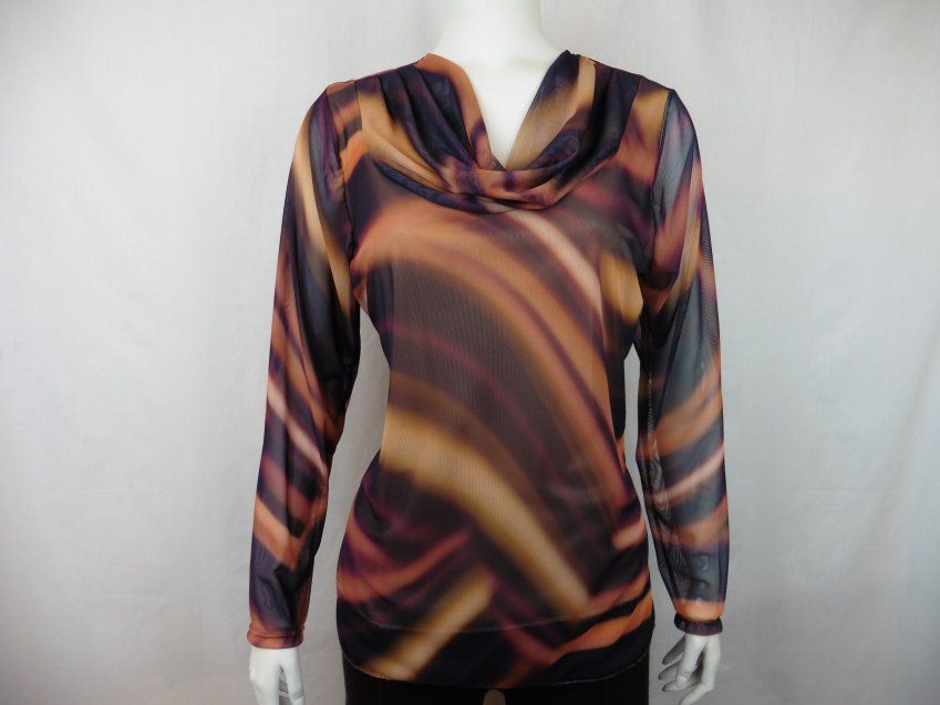 Camiseta tul estampado de Lourdes Castillo