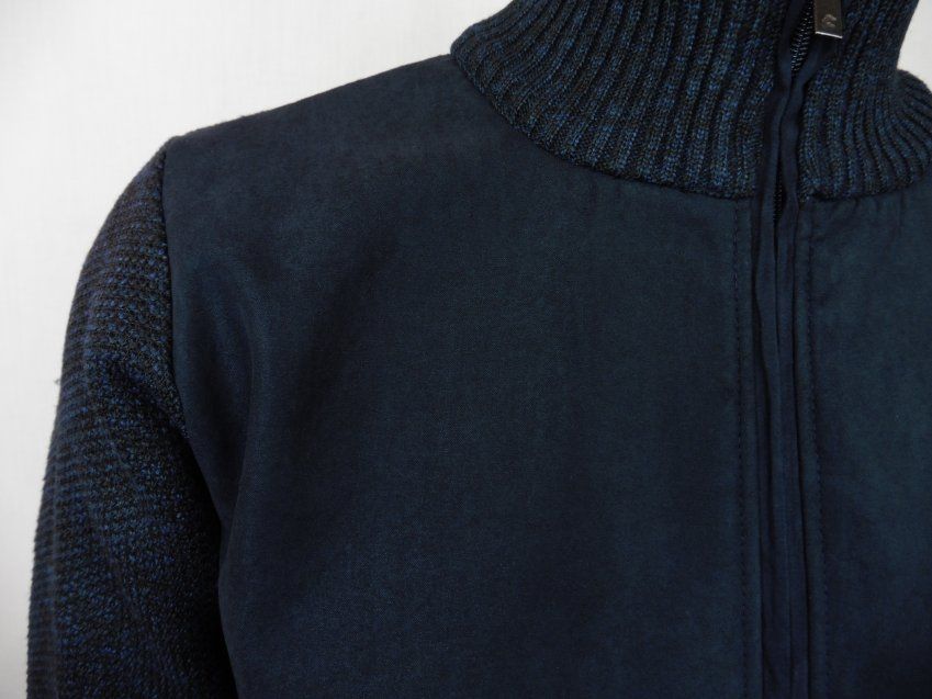 Chaqueta punto marino de Dos Galgos