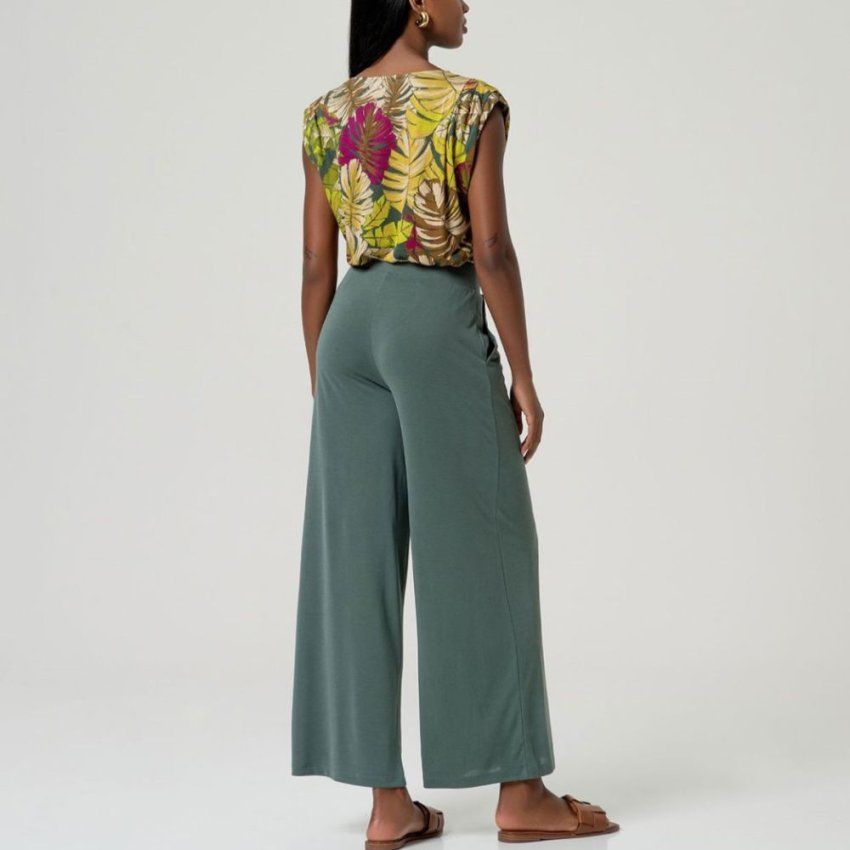 Pantalón modal verde de Surkana