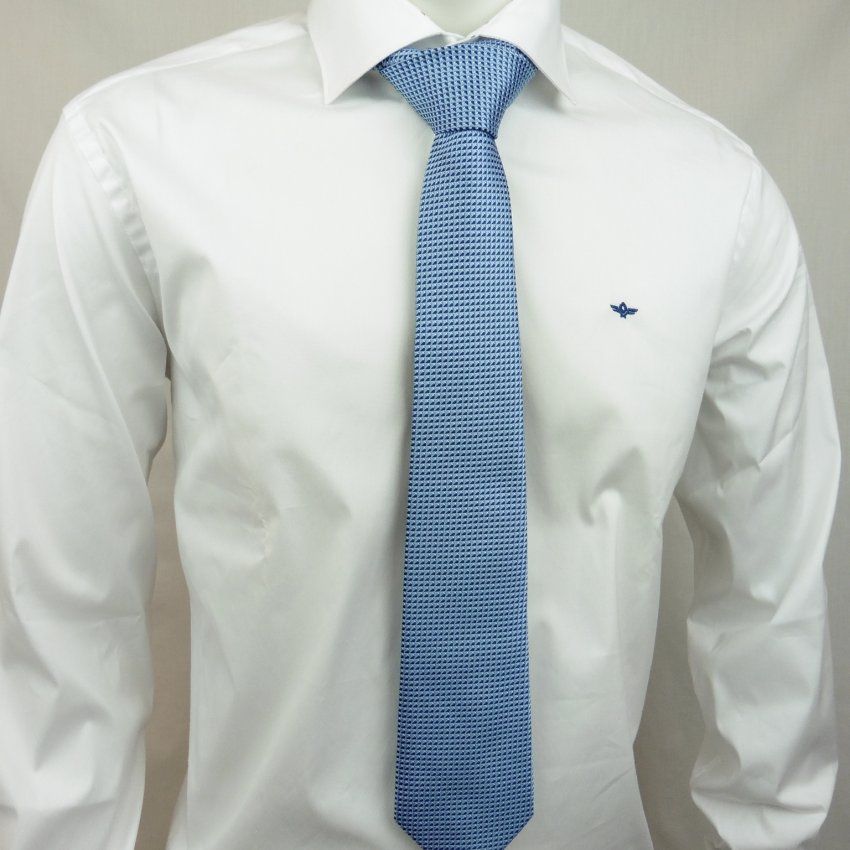 Corbata azul mini dibujo de Boccola