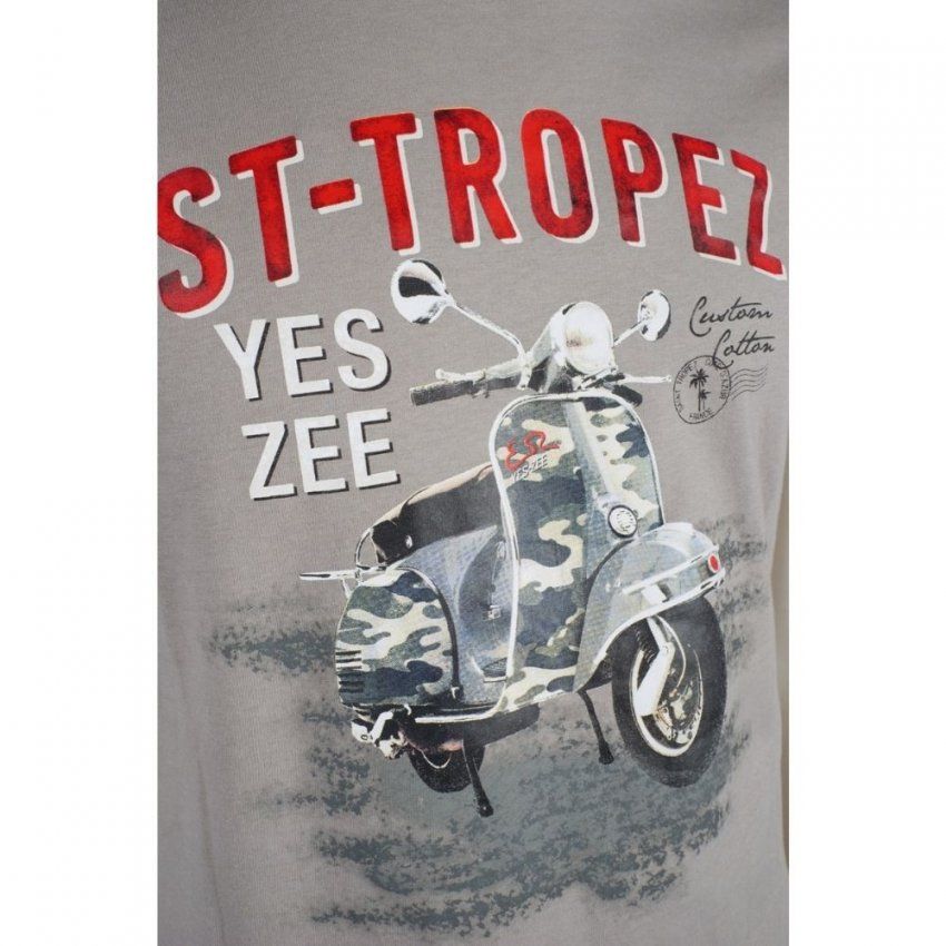 Camiseta vespa-camuflaje de Yes-Zee