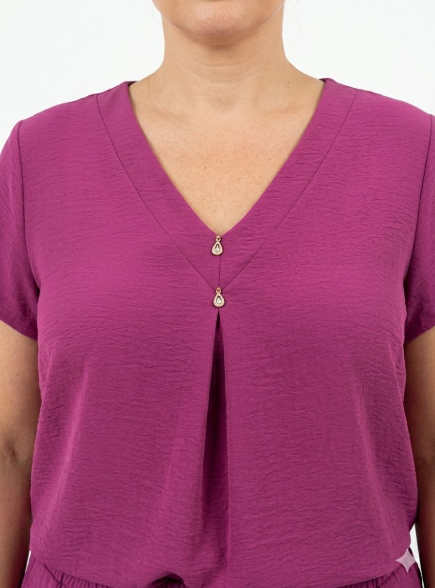 Blusa buganvilla de Nayat