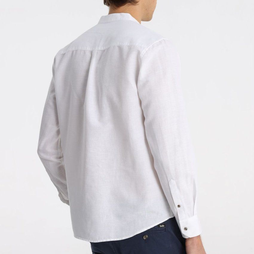Camisa lino maho blanco de Lois