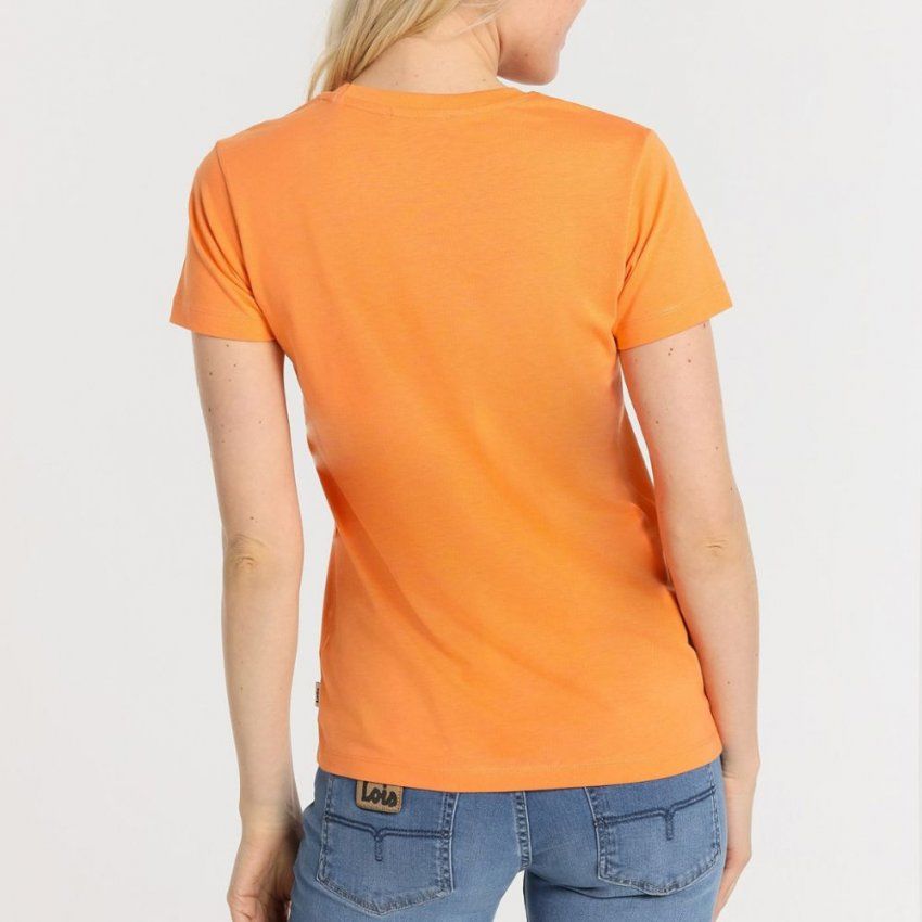 Camiseta naranja de Lois