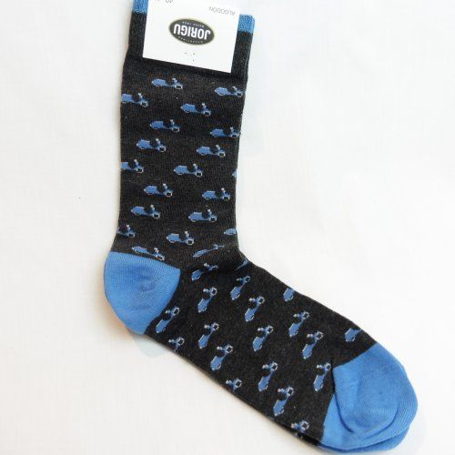 Calcetines vespas azules de Jorigu Calcetines vespas azules de Jorigu