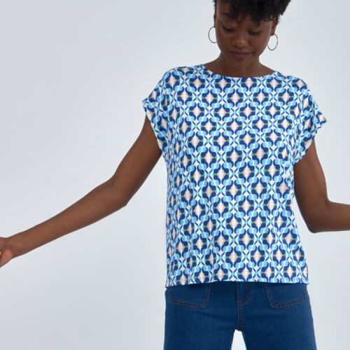 Camiseta huesos azul de Surkana Camiseta huesos azul de Surkana