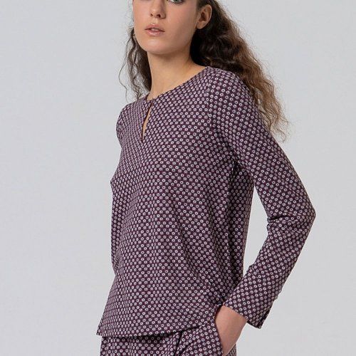 Camiseta estampado flor pequeña de Surkana