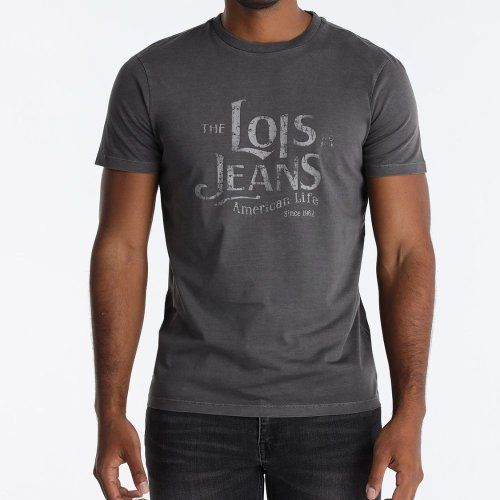 Camiseta gris letras de Lois