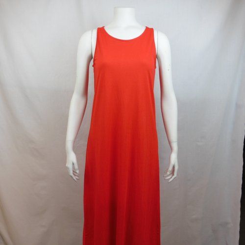 Vestido largo rojo de WNT Collection
