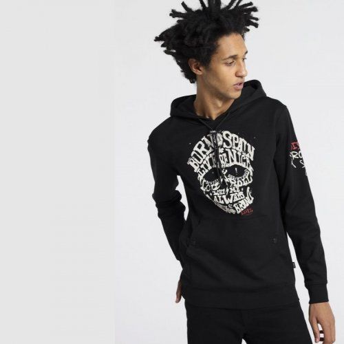 Sudadera negra calavera de Lois