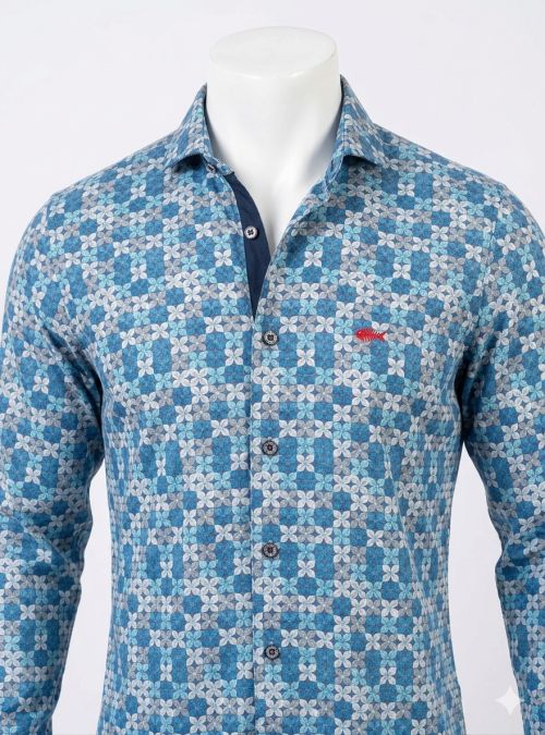 Camisa elástica estampada de Dark & Fish
