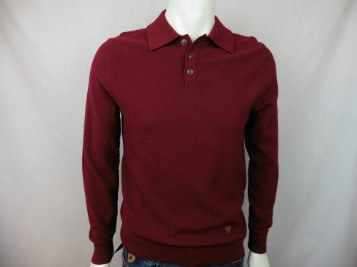 Jersey polo granate de G54