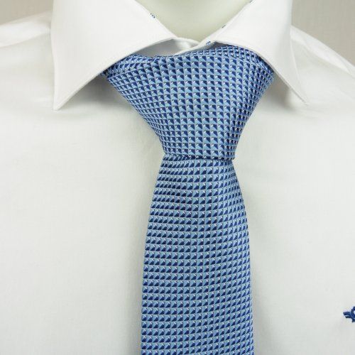 Corbata azul mini dibujo de Boccola Corbata azul mini dibujo de Boccola