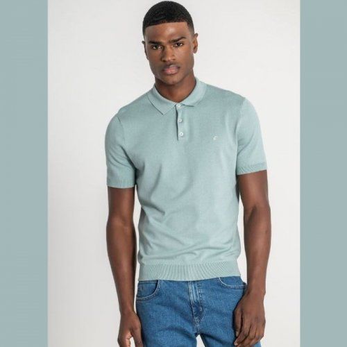 Polo verde de punto de Dos Galgos