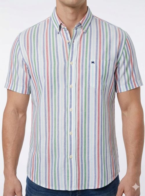 Camisa mc rayas anchas de VNTO